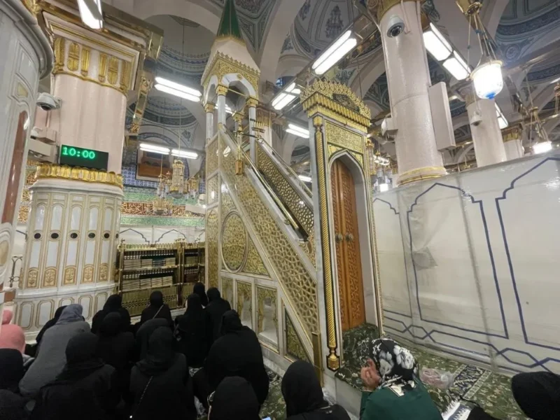 Kemenhaj mengingatkan jemaah haji Indonesia agar mewaspadai penipuan akses Raudhah di Masjid Nabawi. (Foto: Kemenhaj)
