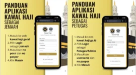 Kemenhaj menghadirkan aplikasi Kawal Haji sebagai platform digital untuk menyampaikan pengaduan secara langsung, cepat, dan terintegrasi. (Foto: Kemenhaj)