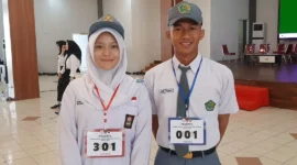Fathir Firat Niko dan Asyifa Aprilia Sari. (Foto: Diskominfo Padang)