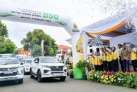 Uji penggunaan bahan bakar B50 untuk mesin diesel, Desember 2025 lalu. (Foto: Kementerian ESDM)