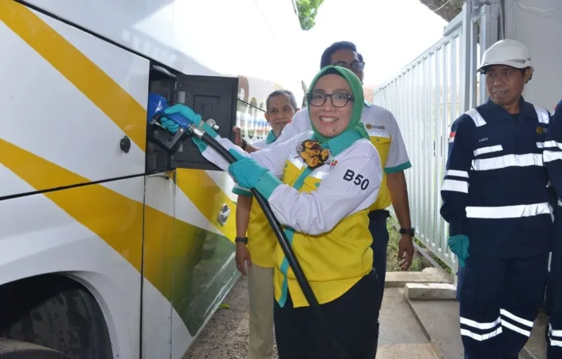 Uji jalan B50 sektor otomotif menunjukkan hasil aman. Pemerintah percepat implementasi biodiesel 50 persen mulai Juli 2026. (Foto: Kementerian ESDM)