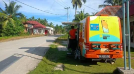 BNI menghadirkan layanan O-Branch di Katiet, Sipora Selatan, Kepulauan Mentawai mulai 24 April hingga 23 Mei 2026. (Foto: BNI)