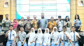 Pemko Padang kembali menjalin MoU dengan Yayasan Putera Sampoerna, Kamis (16/4/2026). (Foto: Prokopim Padang) 