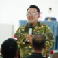 Bupati Tanah Datar Eka Putra memberikan arahan dan motivasi kepada seluruh peserta retreat di Kampus IPDN Sumatera Barat, Baso, Senin (6/4/2026). (Foto: Prokopim Tanah Datar)