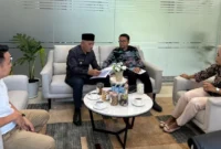 Bupati Lima Puluh Kota, Safni saat berkunjung ke Kementerian PKP, Jumat (10/4/2026). (Foto: Kominfo Limapuluh Kota)