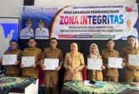 Disparpora Kota Payakumbuh mencanangkan pembangunan Zona Integritas (ZI) menuju predikat Wilayah Bebas dari Korupsi (WBK) dan Wilayah Birokrasi Bersih dan Melayani (WBBM) tahun 2026. (Foto: MC Payakumbuh)