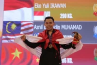Eko Yuli Irawan. (Foto: Raiky/Kemenpora.go.id)