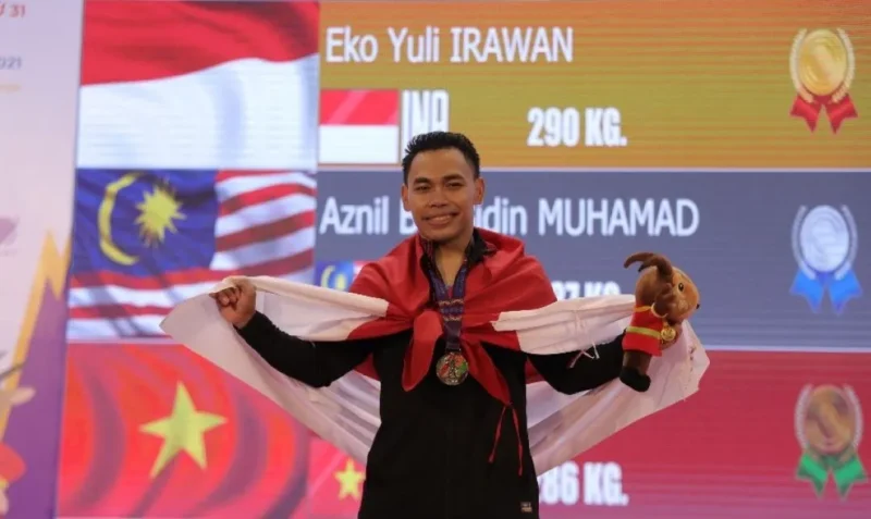 Eko Yuli Irawan. (Foto: Raiky/Kemenpora.go.id)