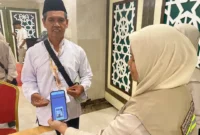 Faturoh digital memperkuat pengawasan dan distribusi konsumsi jemaah haji di Madinah. (Foto: Kemenhaj)