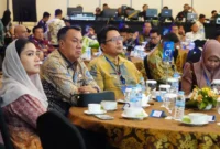 Wakil Bupati Tanah Datar, Ahmad Fadly menghadiri Forum Ekselerator Negeri di Kota Palembang, Provinsi Sumatera Selatan, Sabtu (25/4/2026). (Foto: Prokopim Tanah Datar)