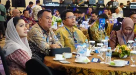 Wakil Bupati Tanah Datar, Ahmad Fadly menghadiri Forum Ekselerator Negeri di Kota Palembang, Provinsi Sumatera Selatan, Sabtu (25/4/2026). (Foto: Prokopim Tanah Datar)