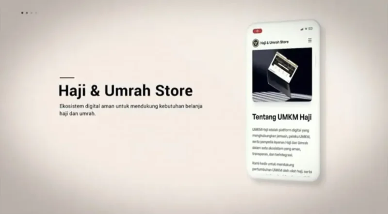 Kementerian Haji dan Umrah meluncurkan platform digital bertajuk Haji & Umrah Store dalam Rakernas Konsolidasi Penyelenggaraan Haji, Rabu (8/4) di Tangerang. (Foto: Kemenhaj)