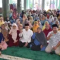 Wakil Wali Kota Padang Maigus Nasir saat kegiatan Halalbihalal Aisyiyah Pauh IX di Masjid Raya Kebenaran, Kelurahan Anduring, Kecamatan Kuranji, Jumat (17/4/2026). (Foto: Prokopim Padang)