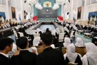 Siswa-siswi SMKN 19 Jakarta saat mengikuti kegiatan “Istana untuk Siswa Sekolah” di Kompleks Istana Kepresidenan, Jakarta, Selasa (7/8/2026). (Foto: BPMI Setpres)