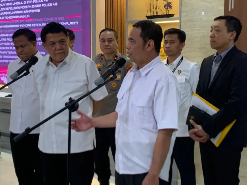 Kemenhaj dan Polri perkuat sinergi berantas haji ilegal. (Foto: Kemenhaj)