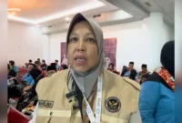 Ketua Kloter 3 Embarkasi Padang, Leni Marlina. (Foto: Humas Kemenhaj Sumbar)