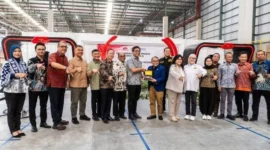 Kemenperin mendampingi kunjungan kerja spesifik Komisi VII DPR RI ke QJMotor Manufacture Indonesia di Cikarang. (Foto: Kemenperin)