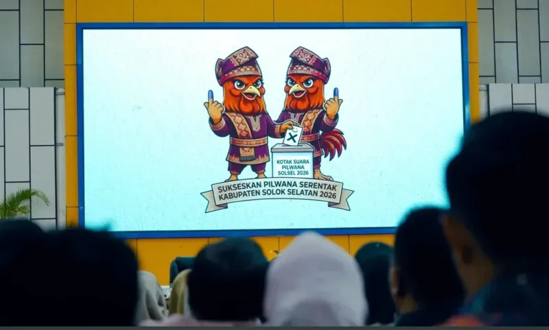 Pemkab Solsel resmi meluncurkan Pilwana Serentak Tahun 2026 yang akan digelar di 39 nagari. (Foto: Humas Pemkab Solsel)