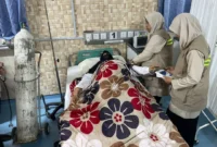 Kemenhaj pastikan layanan kesehatan jemaah haji Madinah siaga 24 jam. (Foto: Kemenhaj)