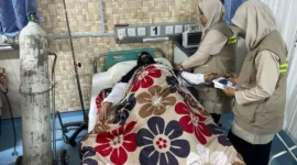 Kemenhaj pastikan layanan kesehatan jemaah haji Madinah siaga 24 jam. (Foto: Kemenhaj)