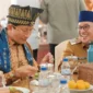 Menteri Agama Nasaruddin Umar saat bersilaturahmi dengan Bupati Tanah Datar Eka Putra di Indojolito Batusangkar, Selasa (28/4/2026). (Foto: Prokopim Tanah Datar)