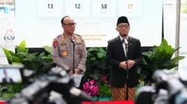 Wakil Menteri Haji dan Umrah, Dahnil Anzar Simanjuntak bersama Wakapolri Komjen Pol Dedi Prasetyo. (Foto: Kemenhaj)