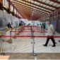 Menteri Perhubungan Dudy Purwagandhi meninjau kesiapan Terminal 2F Bandara Internasional Soekarno-Hatta dalam melayani Jemaah haji pada Minggu (19/4). (Foto: Kemenhub)