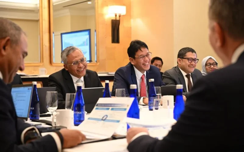 Menteri Keuangan Purbaya Yudhi melakukan pertemuan dengan investor potensial di New York dan Washington DC, Amerika Serikat. (Foto: Kemenkeu)