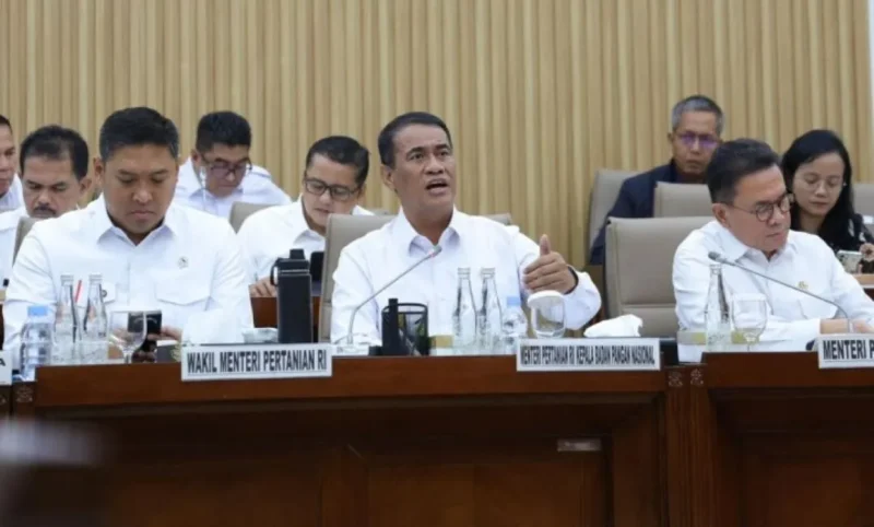 Mentan Andi Amran Sulaiman menyoroti kondisi petani tebu yang kian tertekan akibat tidak terserapnya gula produksi dalam negeri. (Foto: Kementan)