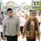Menteri Agama Nasaruddin Umar meresmikan pemakaian Gedung Kuliah Terpadu di Kampus II UIN Mahmud Yunus Batusangkar, Selasa (28/4/2026). (Foto: Prokopim Tanah Datar)