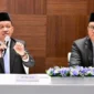 Menteri Energi dan Sumber Daya Mineral (ESDM), Bahlil Lahadalia memberikan keterangan pers di Seoul, Republik Korea, Selasa (31/3/2026). (Foto: BPMI Setpres)