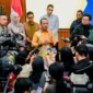 Menteri Energi dan Sumber Daya Mineral (ESDM), Bahlil Lahadalia memberikan keterangan pers. (Foto: Kementerian ESDM)