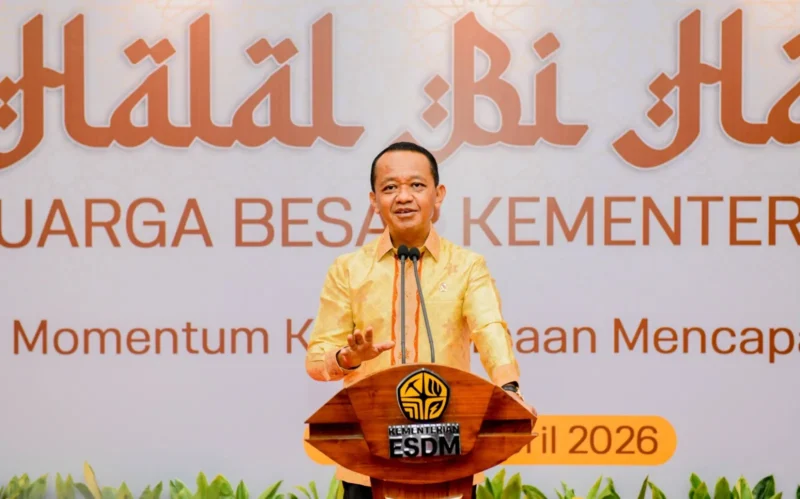 Menteri Energi dan Sumber Daya Mineral (ESDM) Bahlil Lahadalia. (Foto: Kementerian ESDM)