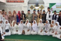 Wakil Wali Kota Padang Maigus Nasir meresmikan Masjid Baitul Jalal di Komplek Jala Utama RW 03, Kelurahan Pampangan Nan XX, Kecamatan Lubuk Begalung, Sabtu (4/4/2026). (Foto: Prokopim Padang)