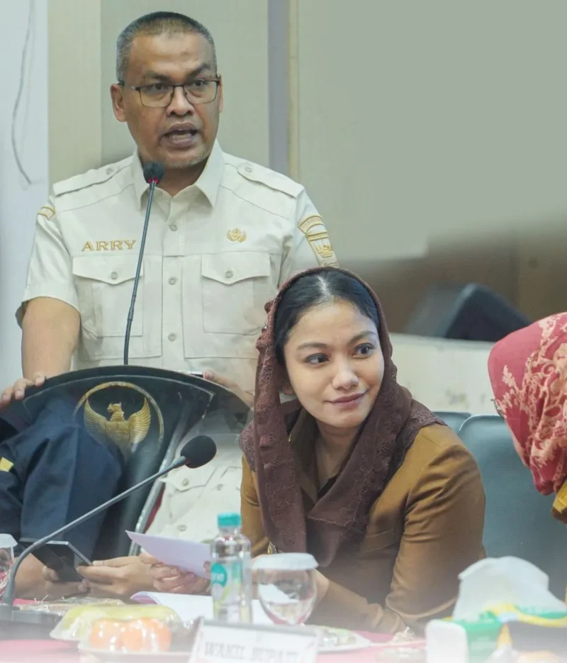 Pemprov Sumbar menilai capaian pembangunan Kabupaten Dharmasraya tahun 2025 menunjukkan tren positif. (Foto Diskominfo Dharmasraya)