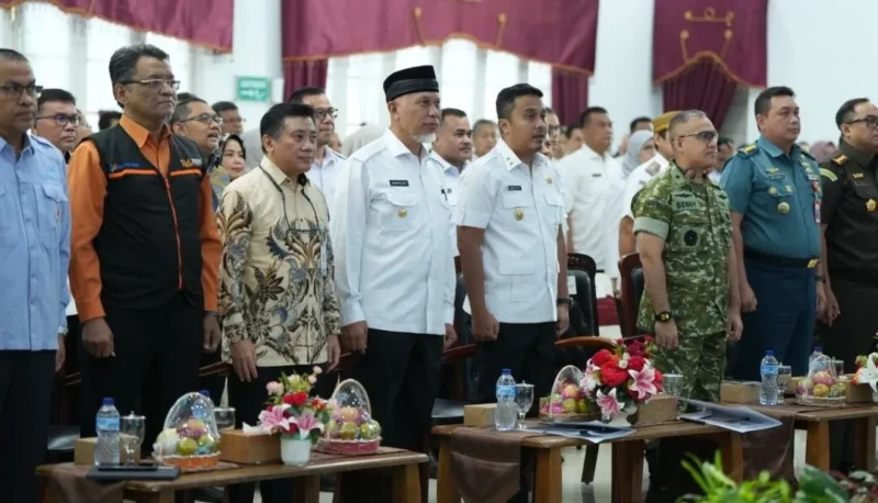 Pelaksanaan Musrenbang RKPD Provinsi Sumbar Tahun 2027 di Auditorium Gubernuran, Rabu (8/4/2026). (Foto: ADPSB)