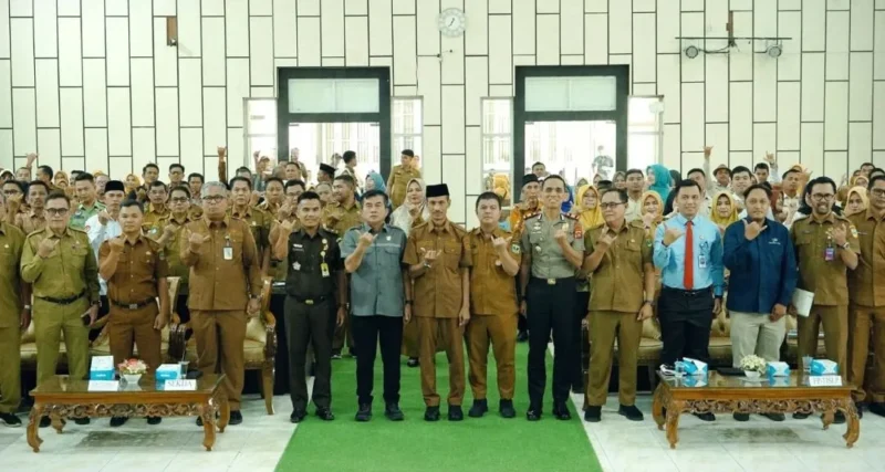 Pembukaan Musrenbang RKPD 2027 Solsel di Aula Sarantau Sasurambi, Senin (6/4/2026). (Foto: Humas Pemkab Solsel)