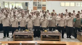 Pemberangkatan Petugas Penyelenggara Ibadah Haji (PPIH) Arab Saudi untuk musim haji 1447 H/2026 M tuntas, Jumat (25/42026). (Foto: Kemenhaj)