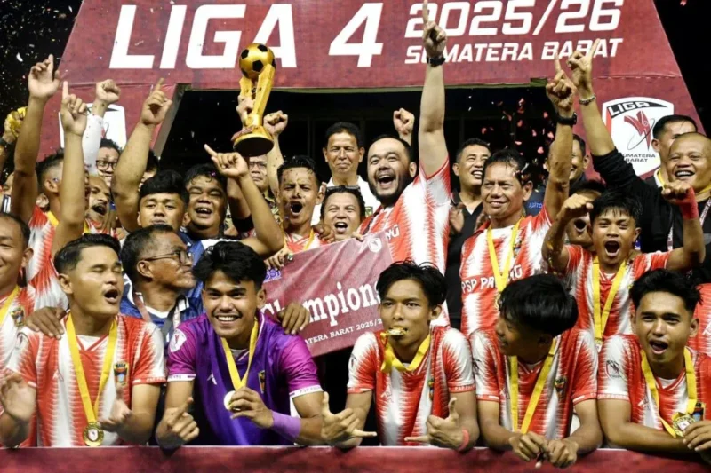 PSP Padang tergabung di Grup H Liga 4 Piala Presiden 2026. (Foto: Diskominfo Padang)