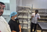 Kemenhaj menerapkan pengawasan ketat dan berlapis pada seluruh proses penyediaan makanan di Madinah. (Foto: Kemenhaj)