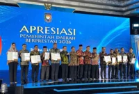 Tiga daerah Sumbar raih penghargaan nasional 2026. (Foto: ADPSB)