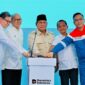 Presiden Prabowo Subianto melakukan groundbreaking Proyek Hilirisasi Nasional Tahap II di Refinery Unit IV Cilacap, Jawa Tengah, Rabu (29/4/2026). (Foto: BPMI Setpres)