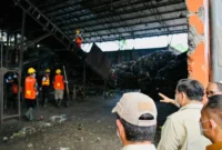 Presiden Prabowo Subianto meninjau TPST BLE di Kabupaten Banyumas, Provinsi Jawa Tengah, Selasa (28/4/2026). (Foto: Setneg)