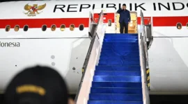 Presiden Prabowo Subianto bertolak menuju Moscow, Rusia, pada Minggu (12/4/2026) malam. (Foto: BPMI Setpres)