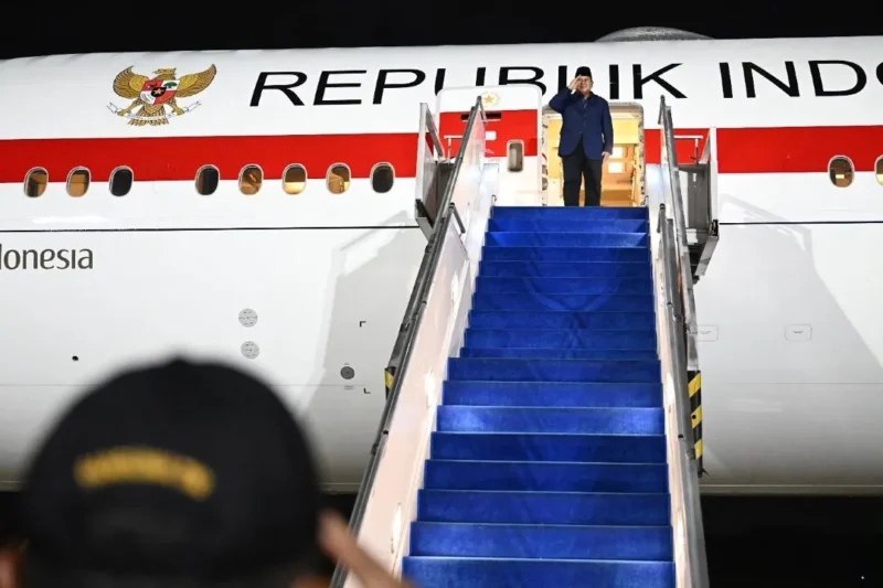 Presiden Prabowo Subianto bertolak menuju Moscow, Rusia, pada Minggu (12/4/2026) malam. (Foto: BPMI Setpres)