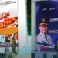 Wakil Wali Kota Bukittinggi, Ibnu Asis bersama Konseptor Peringatan 100 Tahun Jam Gadang, Arif Malin Mudo mempromosikan Event 100 Tahun Jam Gadang dalam Rapat Kerja APEKSI Komisariat Wilayah I. (Foto: Pemko Bukittinggi)