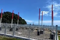 High Frequency (HF) Radar yang terpasang di kawasan Masjid Al Hakim, Kota Padang. (Foto: Ist/Masjid Al Hakim)