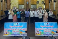 DP3AP2KB Kota Padang menggelar Rapat Koordinasi Gugus Tugas KLA di Balai Kota Padang, Rabu (15/4/2026). (Foto: Diskominfo Padang)