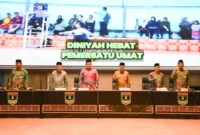 Wakil Wali Kota Padang, Maigus Nasir menghadiri Rakorwil DPW FKDT Sumbar di Aula Kantor Gubernur Sumbar, Sabtu (4/4/2026). (Foto: Prokopim Padang)
