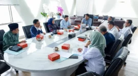 Kemenag bersama pengurus Baznas periode 2026–2031 menggelar rapat perdana di Kantor Kementerian Agama, Jakarta. (Foto: Kemenag)